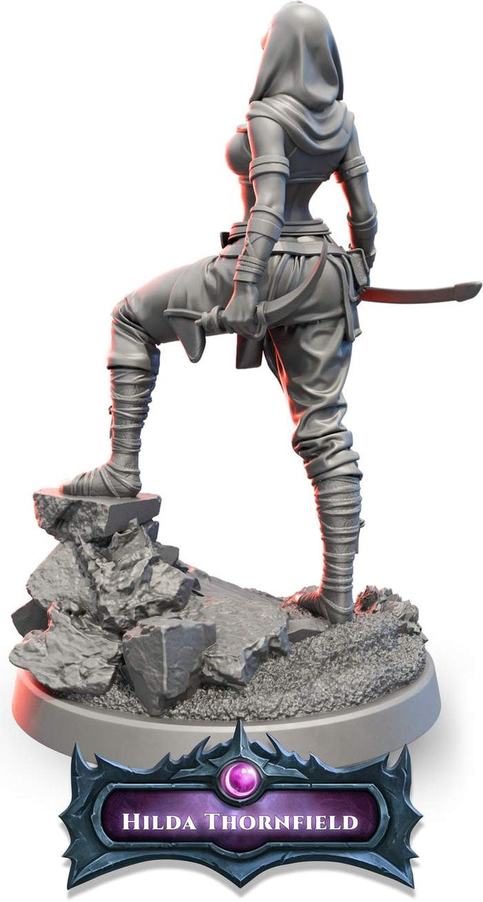 Fredrik Rosado - Rise of the Devourer - Freja Sterling - 75mm Pin Up/Figure/Model/Diorama