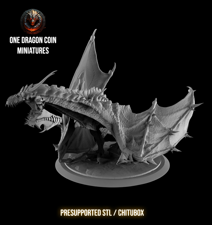 One Dragon Coin - Malevonth - DnD/TTRPG Figure/Miniature
