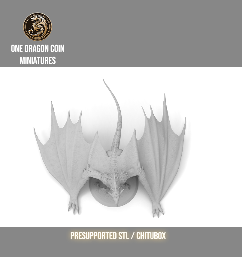 One Dragon Coin - Scaledur #1 - DnD/TTRPG Figure/Miniature