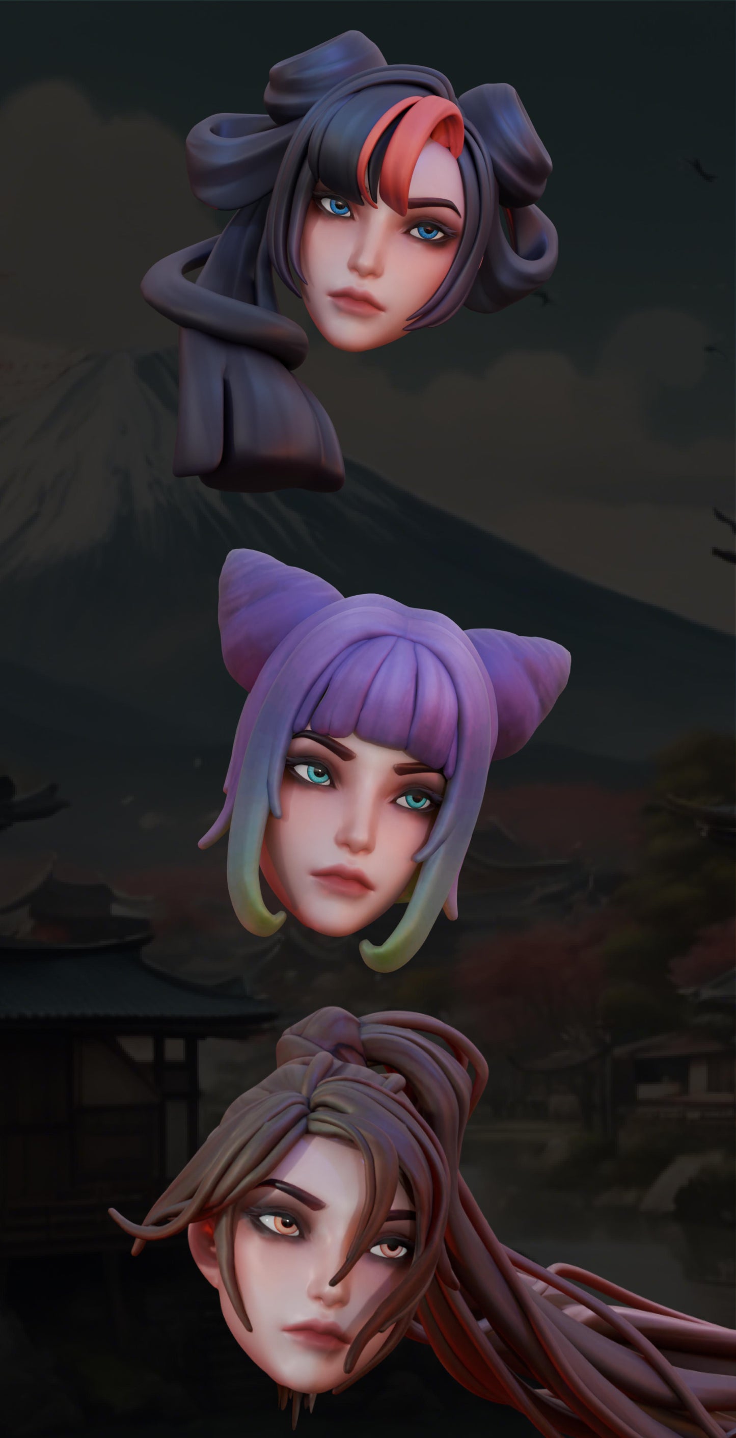 AMCM Studios - Yumi Sato - 32/75mm Pin Up/Figure/Model/Diorama - Helios3DPrinting