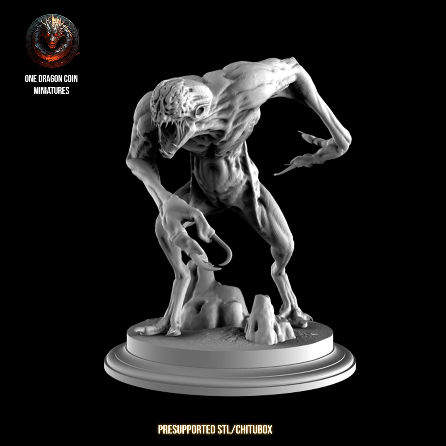 One Dragon Coin - Hive Drones - DnD/TTRPG Figure/Miniature