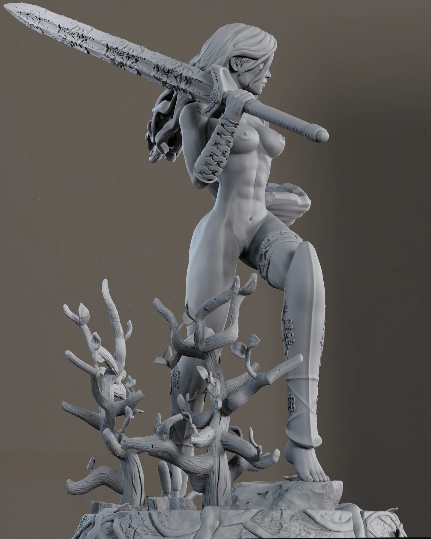Teti Miniatures - Fiamma - 75/120mm Pin Up/Figure/Model/Diorama