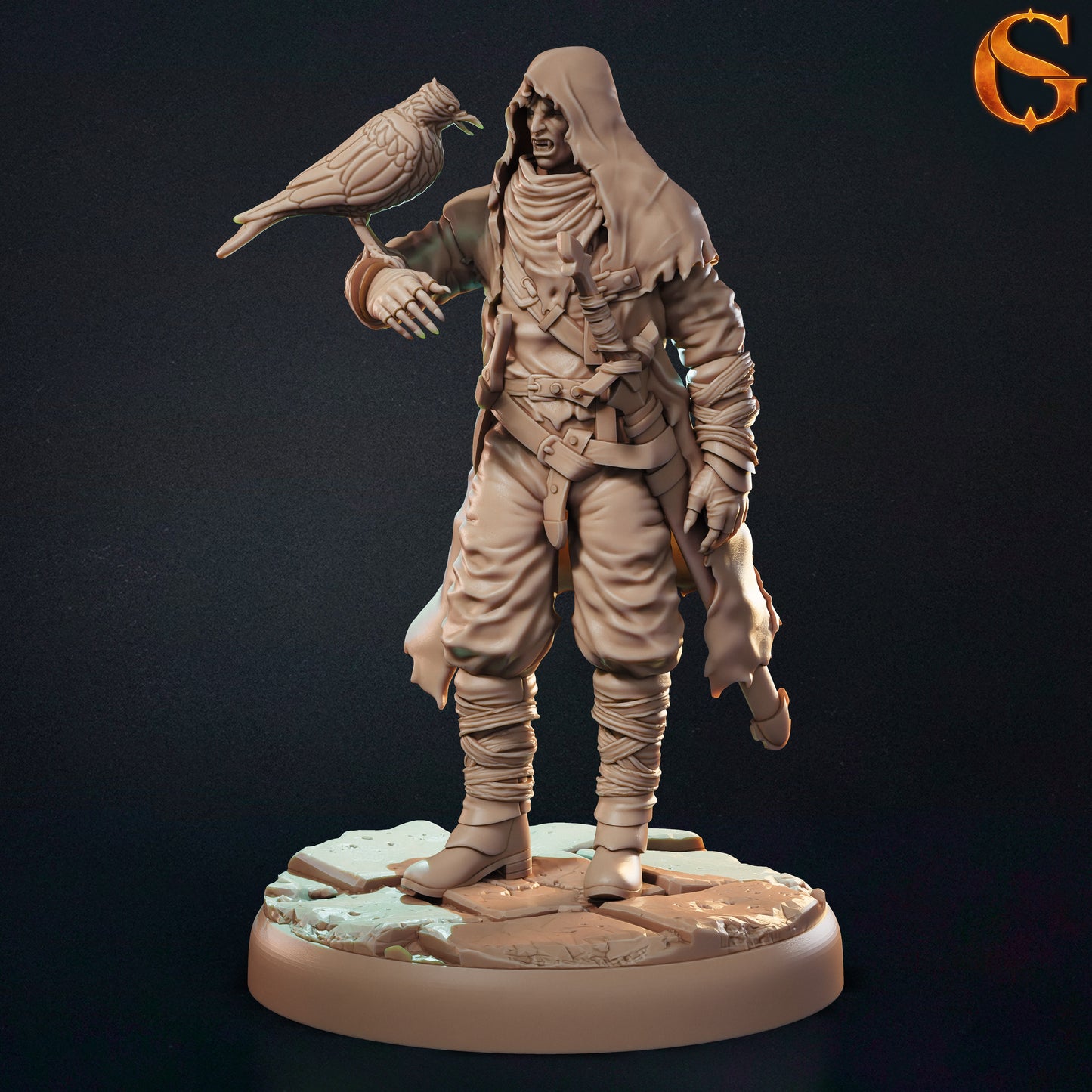 Solgoodcreations - Vampire Ranger - DnD/TTRPG Figure/Miniature