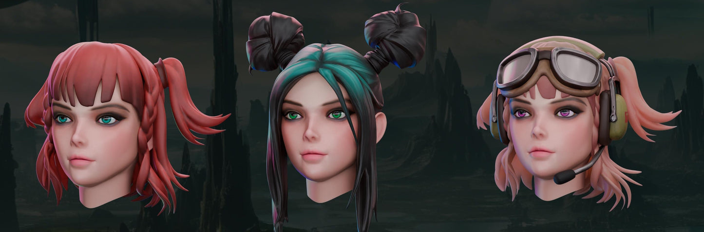 AMCM Studios - Nova Striker - 32/75mm Pin Up/Figure/Model/Diorama - Helios3DPrinting