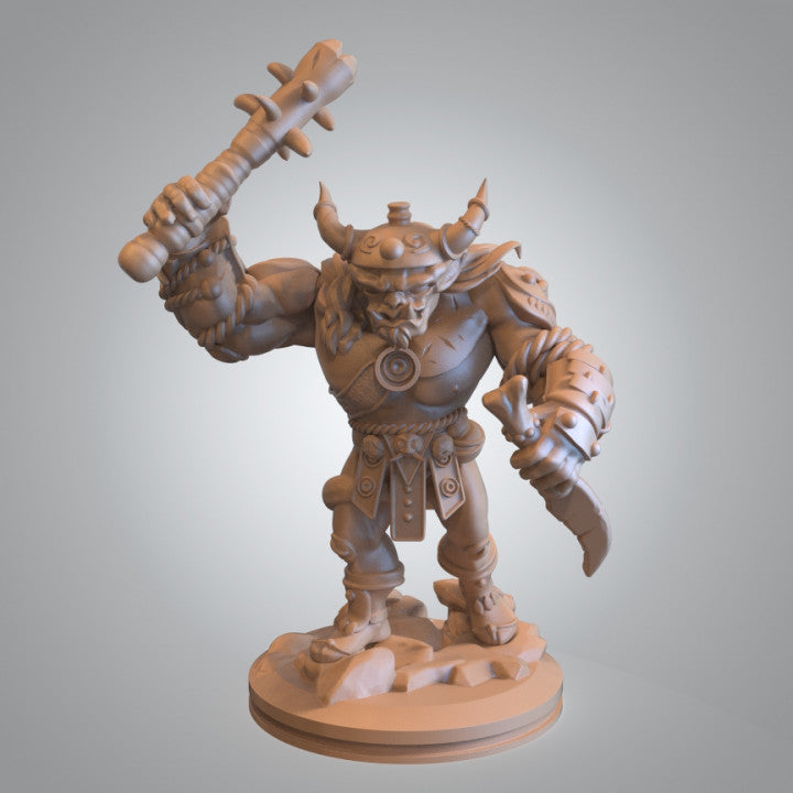 Mojibake - Battle for Genbushan - Demon - DnD/TTRPG Figure/Miniature - Helios3DPrinting