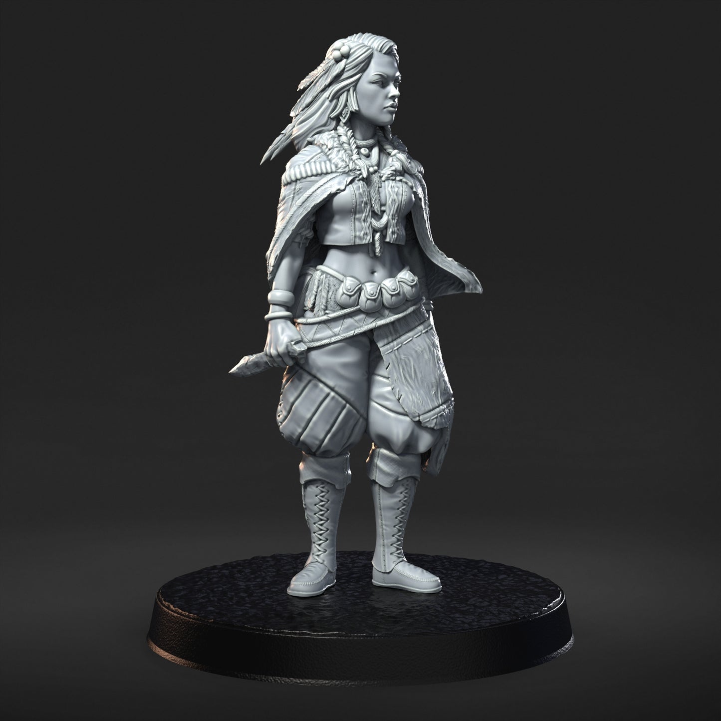RN Estudio - Plateau Nation - Shawnee #2- DnD/TTRPG Figure/Miniature