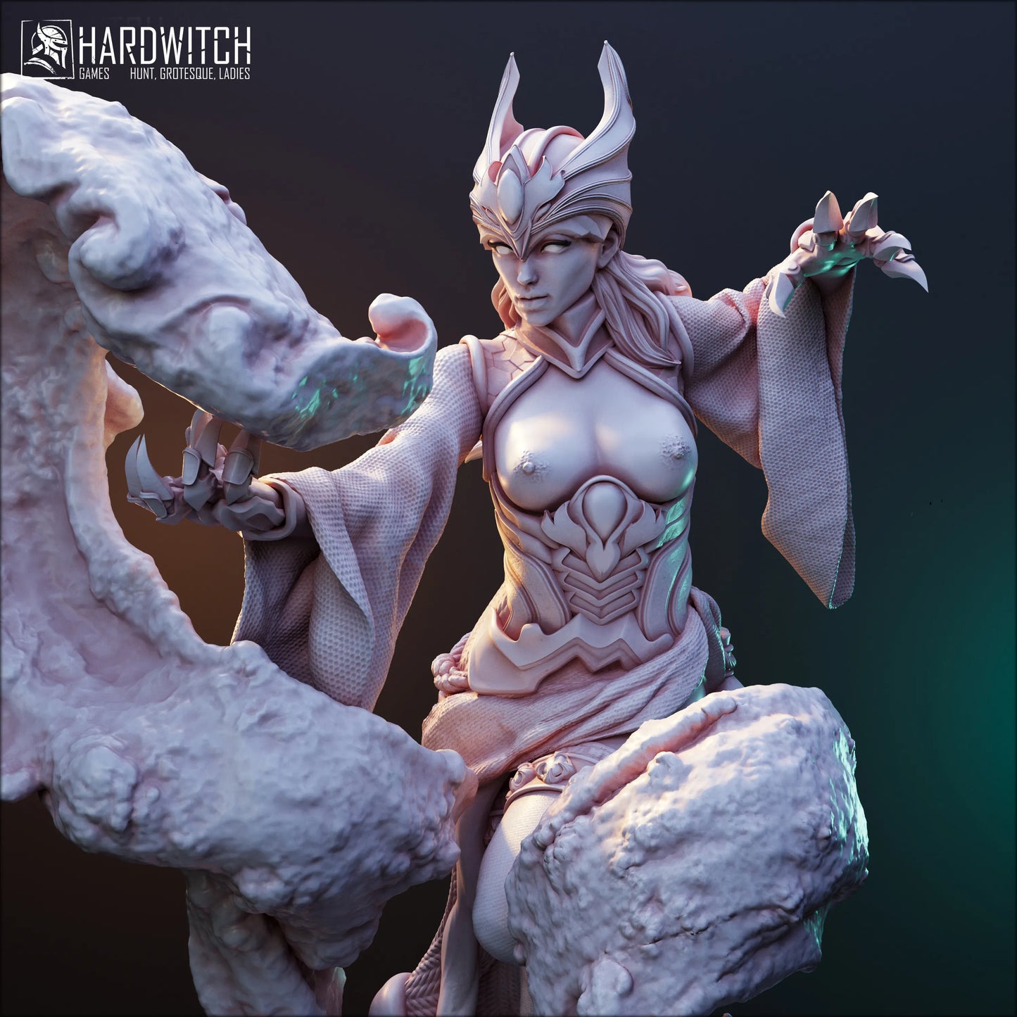 HardWitch Games - Fedras - 75mm Pin Up/Figure/Model/Diorama