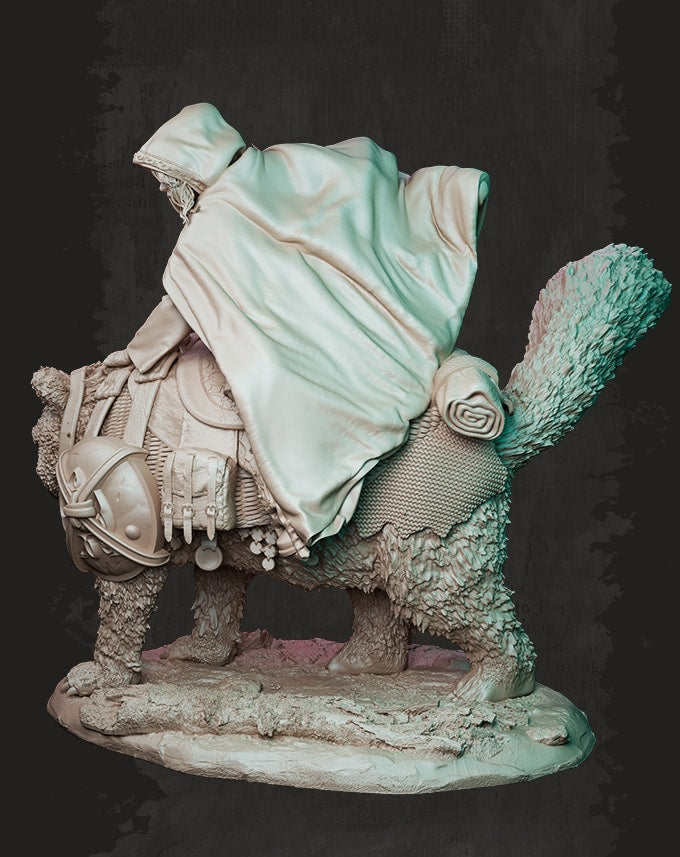 Nocturna - Legend of the Red Panda - 40/80mm Pin Up/Figure/Model/Diorama