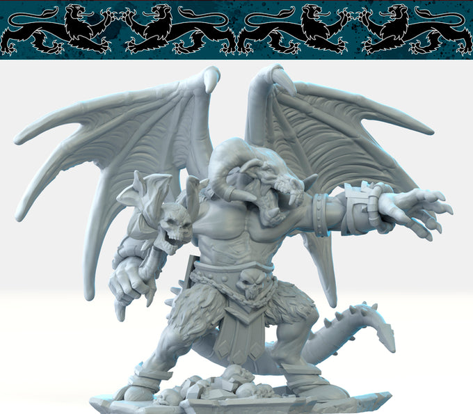 Brayan Nafarrate - Bestiary #2 - Balor - DnD/TTRPG Figure/Miniatureature