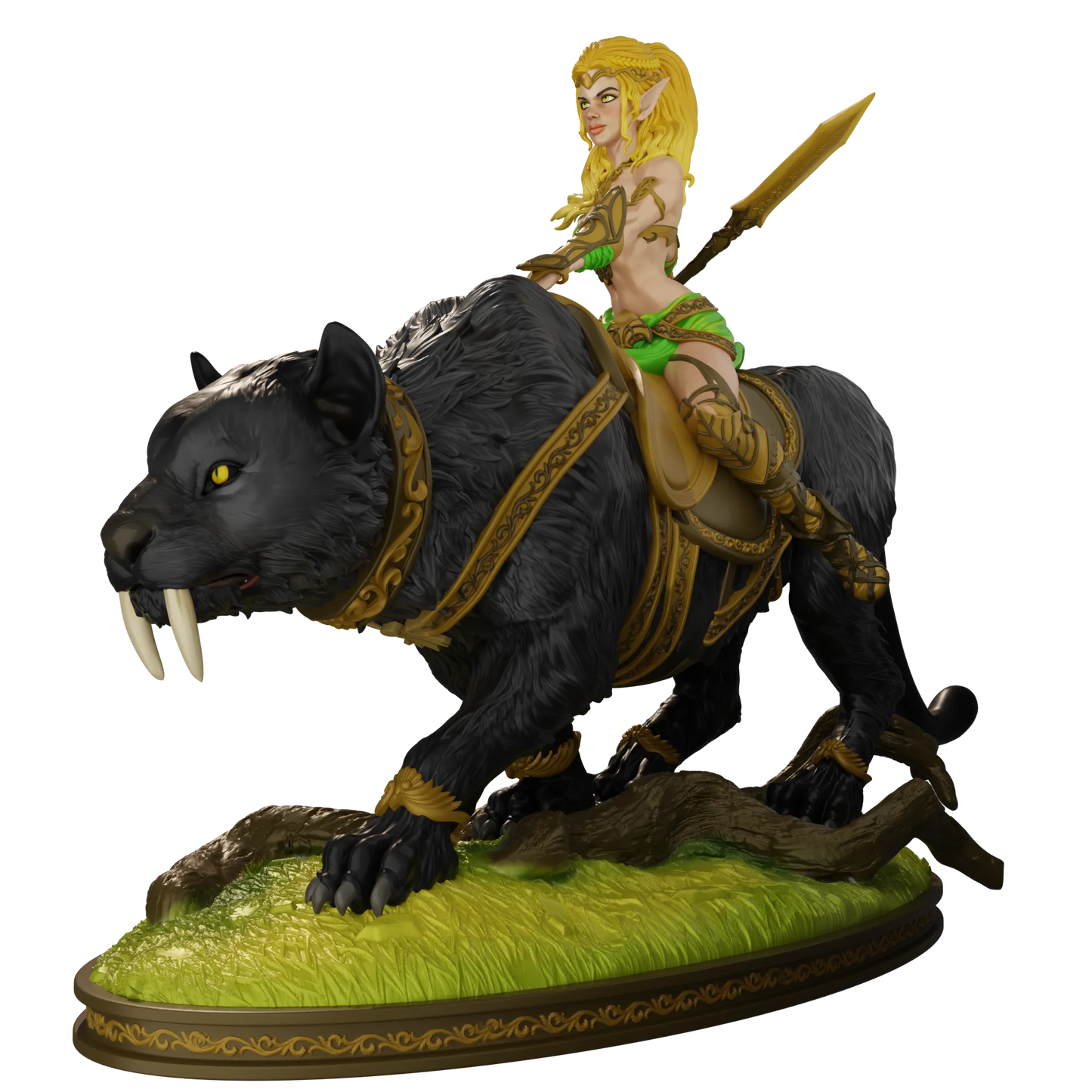 Jugglers Miniatures - Cynthia Leafshade #2 - 75mm Pin Up/Figure/Model/Diorama