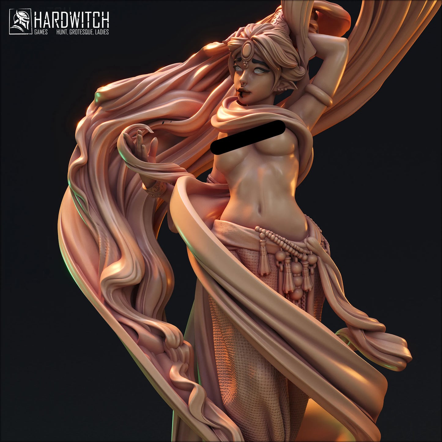 HardWitch Games - Asullah Maaghikar - 75/150mm Pin Up/Figure/Model/Diorama