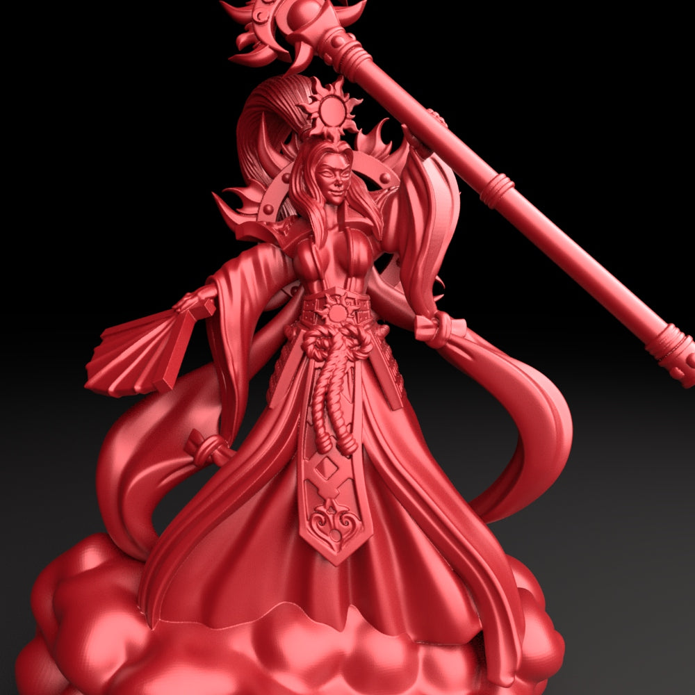 Brayan Nafarrate - Bestiary #5 - Amaterasu #2 - DnD/TTRPG Figure/Miniature