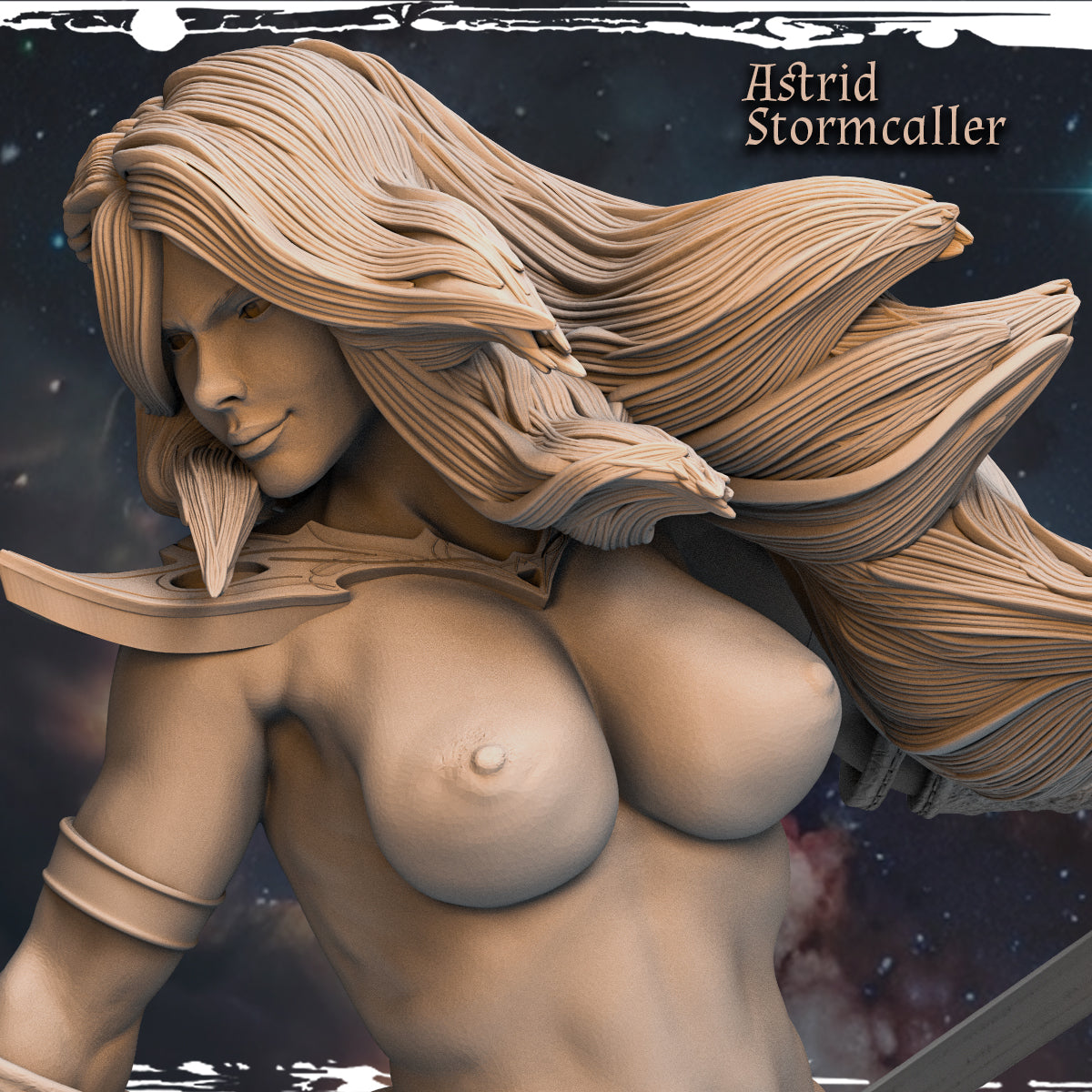 Haito - Unforgettable Heros - Astrid Stormcaller - 75/180mm Pin Up/Figure/Model/Diorama