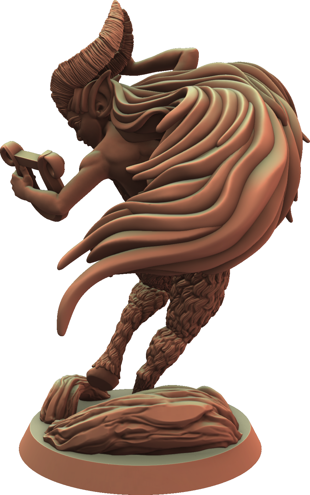 Gilded Lion - Faun #1 - DnD/TTRPG Figure/Miniature