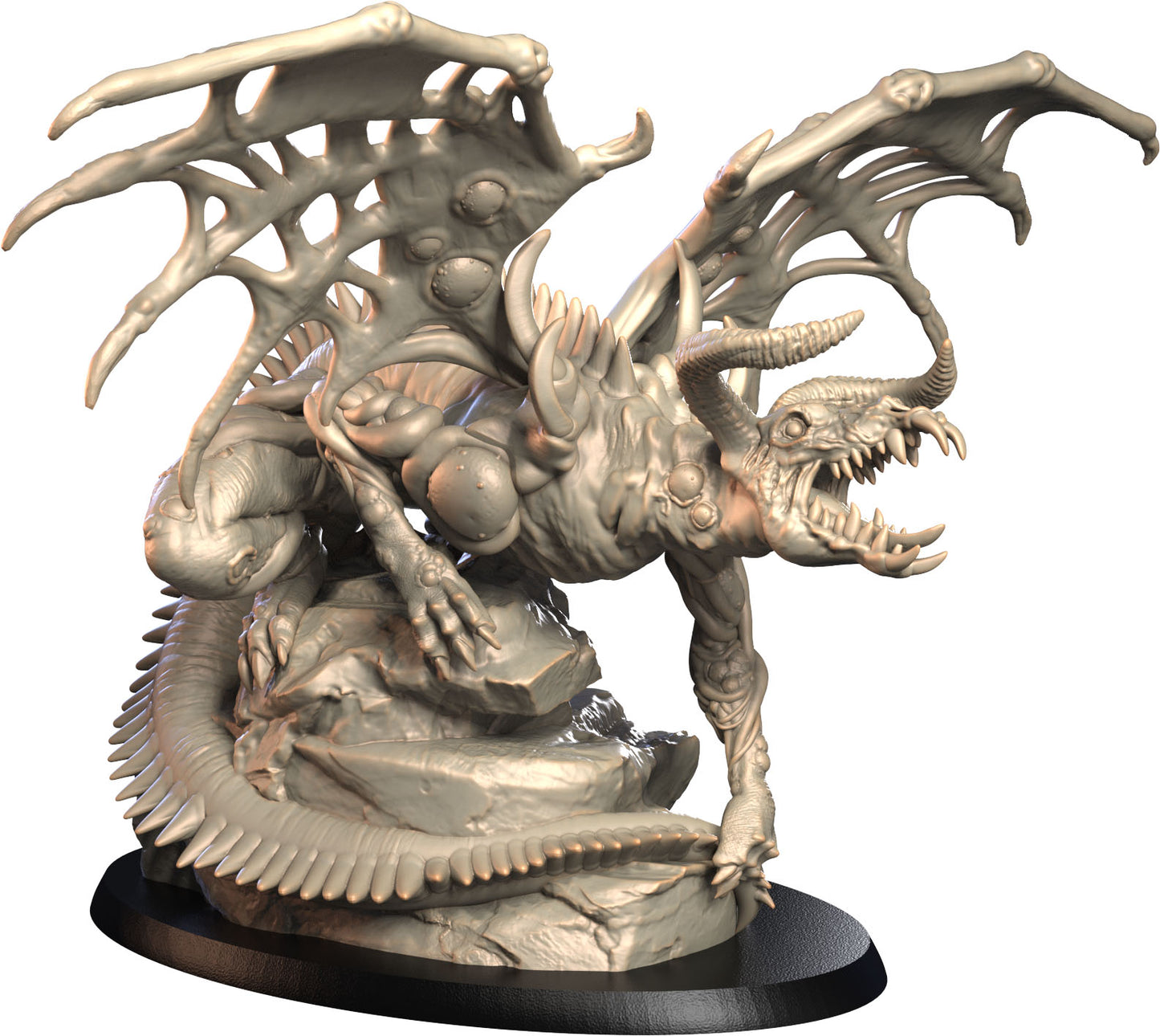 3D IPStudios - Dragons Worlds #2 - Blazekar - DnD/TTRPG Figure/Miniature - Helios3DPrinting