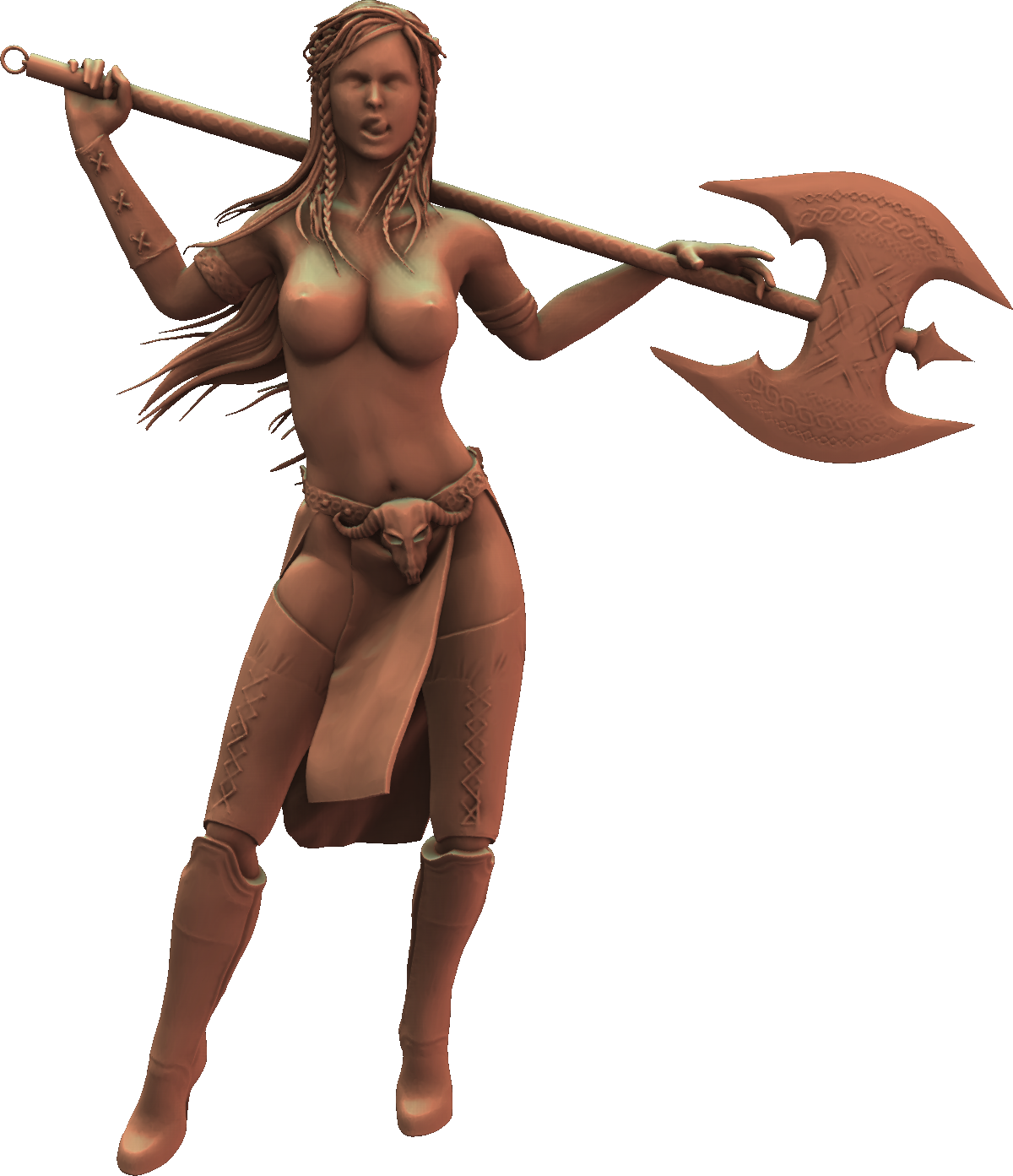 Figurine Emporium - Barbarian Princess Varya - 75/200mm Pin Up/Figure/Model/Diorama