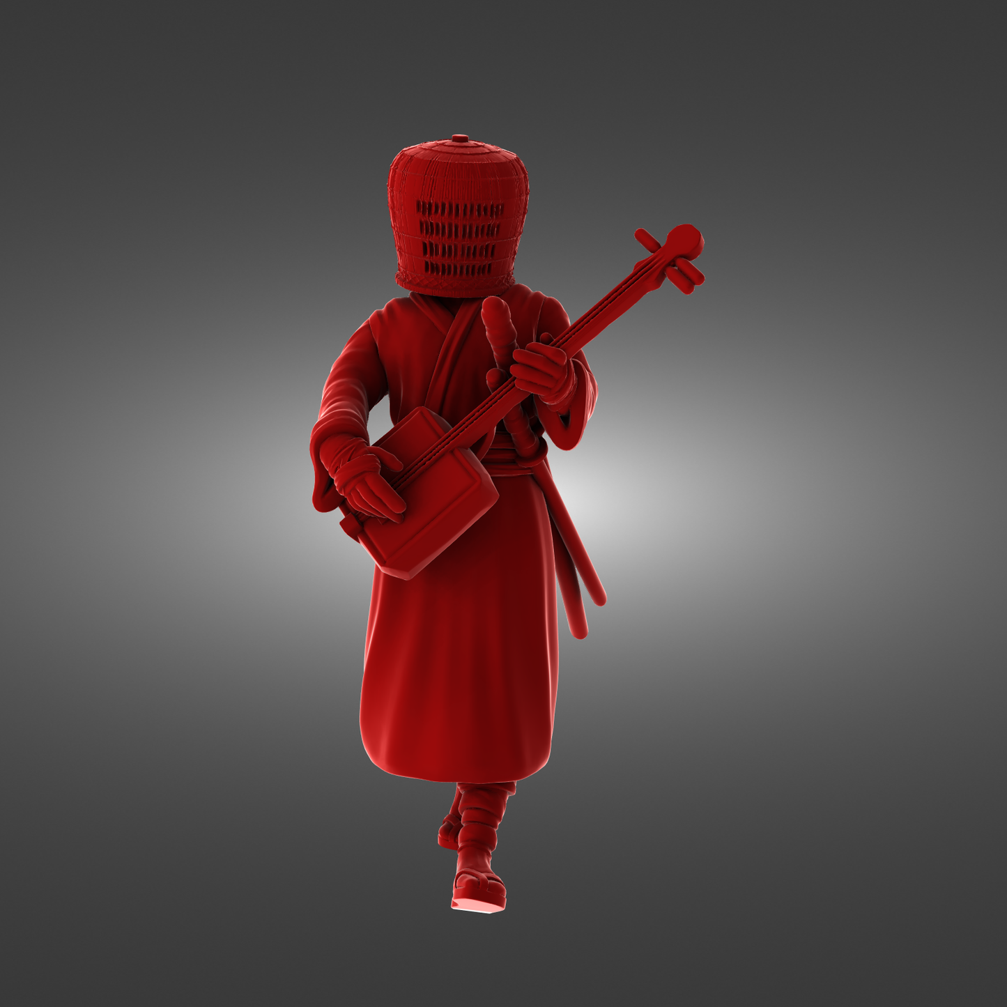 YourNeighborKnight - Bushido 3 - Basket Samurai - DnD/TTRPG Figure/Miniature