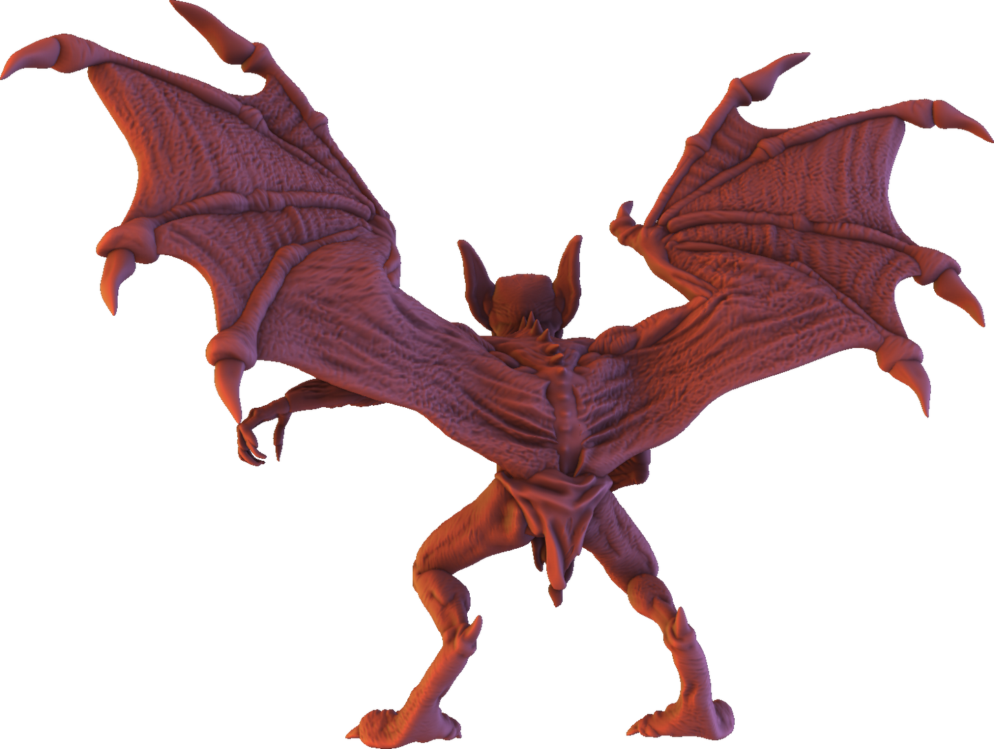 Forged Path - Willowbrook Underworld - Feral Vampire - DnD/TTRPG Figure/Miniature