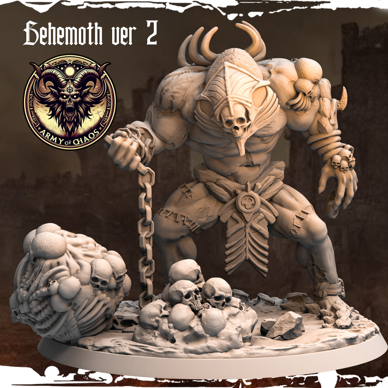 Monolith Arts - Beasts - Behemoth - DnD/TTRPG Figure/Miniature