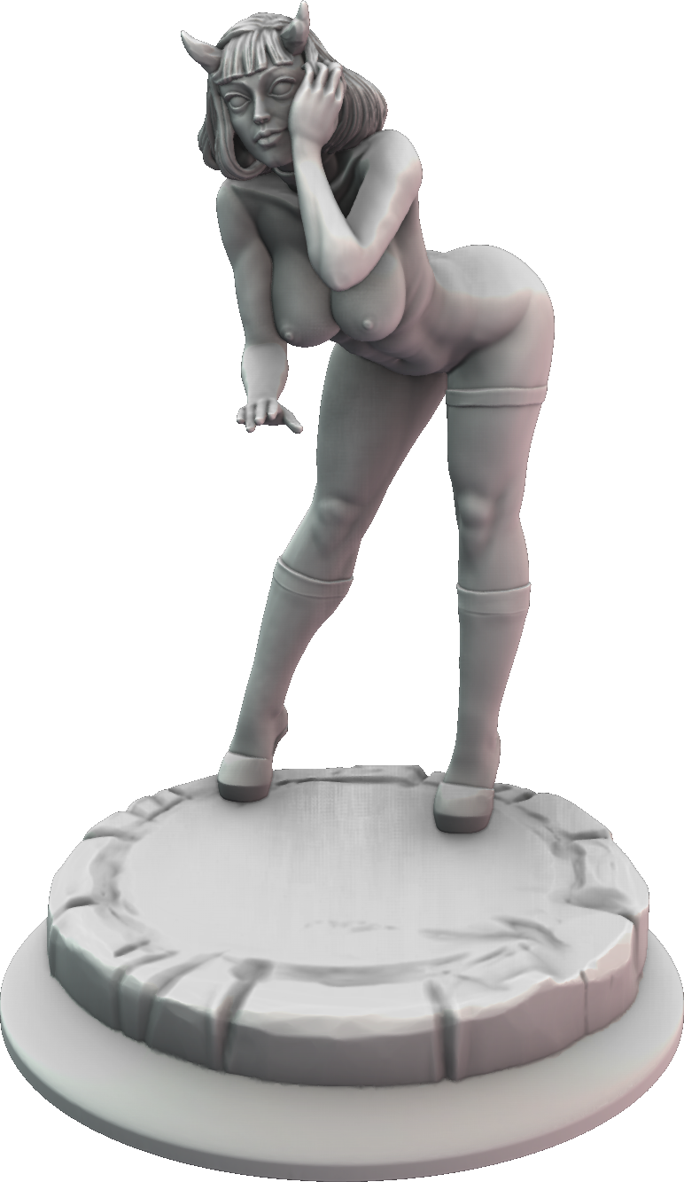 LeemanPrintables - Tempress Institute - Lilith - 75mm Pin Up/Figure/Model/Diorama