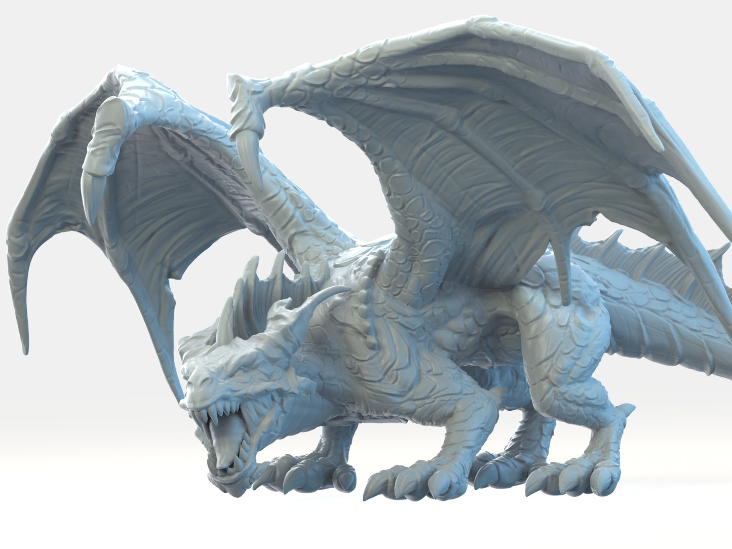 Brayan Nafarrate - Bestiary #2 - Bronze Dragon - DnD/TTRPG Figure/Miniature