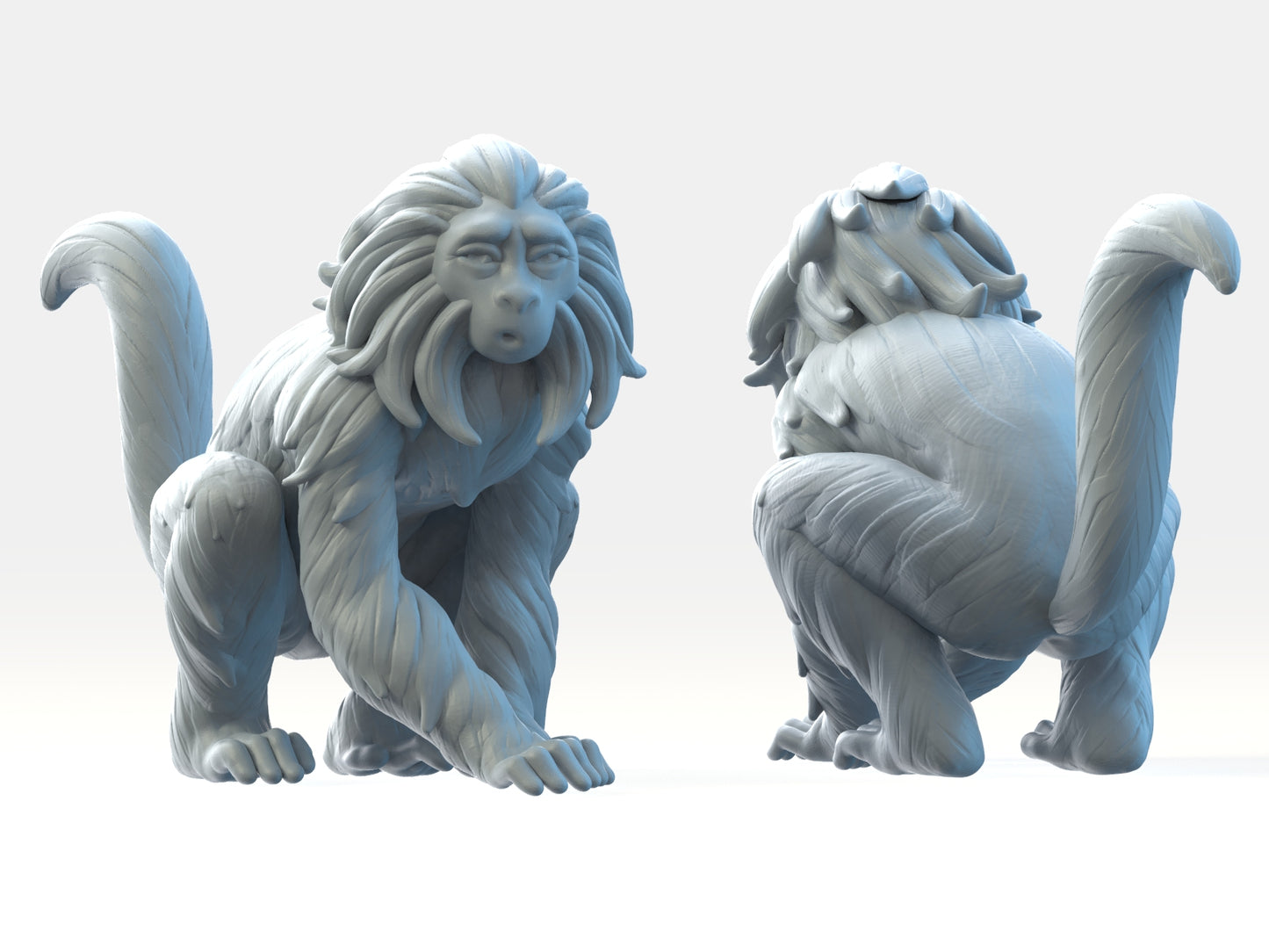 Brayan Nafarrate - Bestiary #2 - Monkey - DnD/TTRPG Figure/Miniature