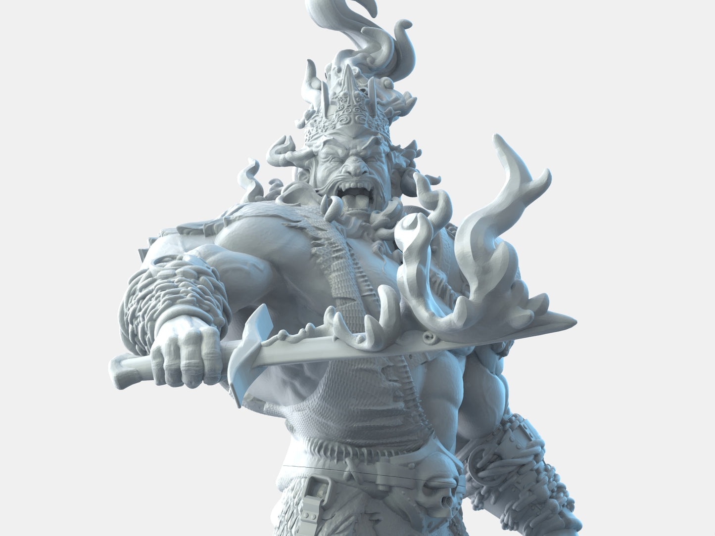 Brayan Nafarrate - Bestiary #2 - Fire Giant - DnD/TTRPG Figure/Miniature