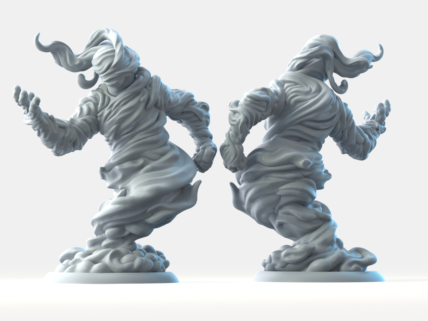 Brayan Nafarrate - Bestiary #2 - Air Elemental - DnD/TTRPG Figure/Miniatureature
