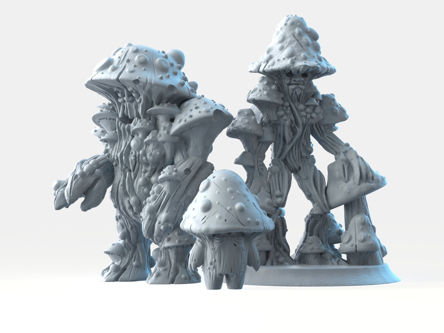 Brayan Nafarrate - Bestiary #2 - Myconid Family - DnD/TTRPG Figure/Miniature