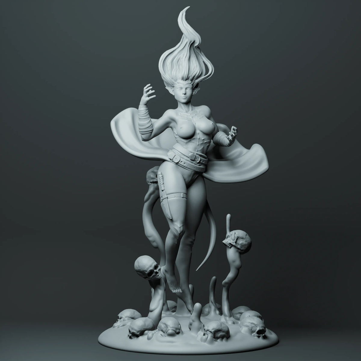 Suzanne Robson - Horns of Temptation - Bloodmancer - 75mm Pin Up/Figure/Model/Diorama