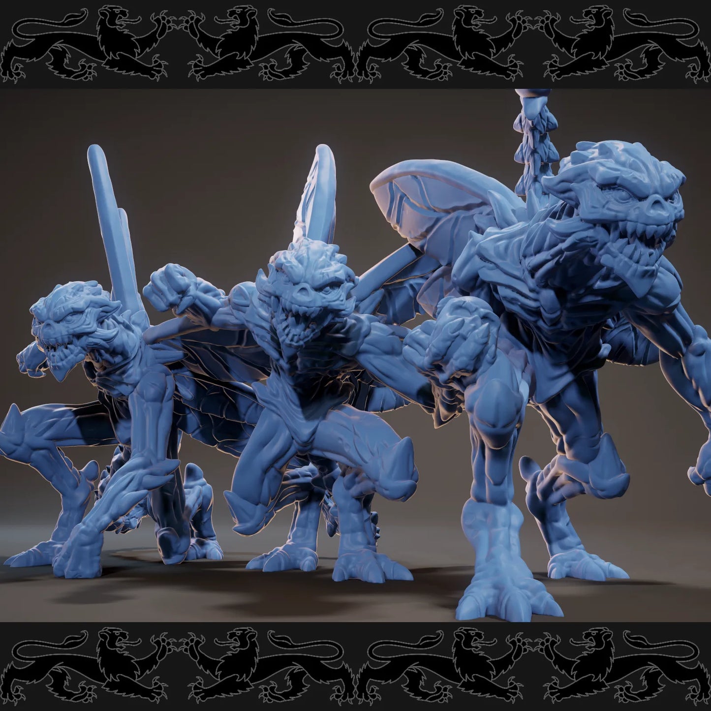 Brayan Nafarrate - Bestiary #3 - Bone Devil - DnD/TTRPG Figure/Miniature