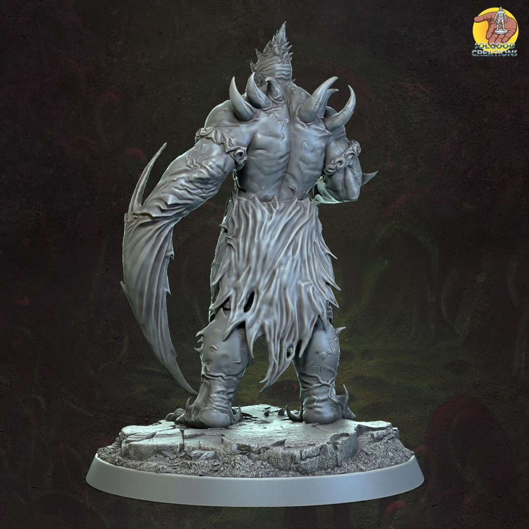 Solgoodcreations - Rise of the Dracothilid - Thrall #1 - DnD/TTRPG Figure/Miniature