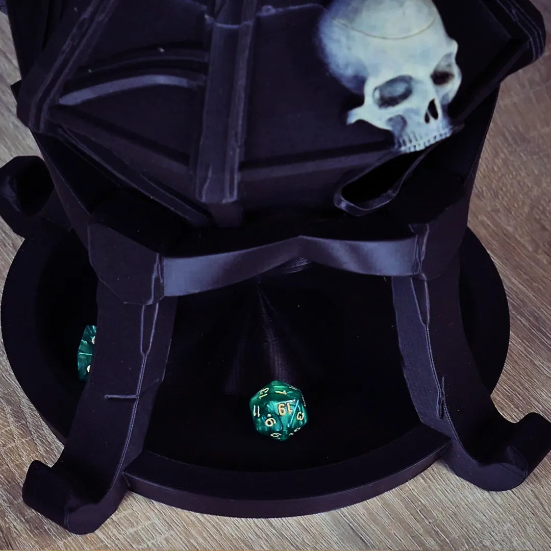ASiA - Can/Snack Dice Tower - Posion Flash - DnD/TTRPG/Roleplaying/Wargames