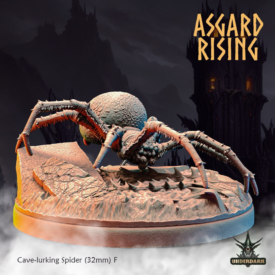 Asgard Rising - Underdark - Cave Spider #2 - DnD/TTRPG Figure/Miniature