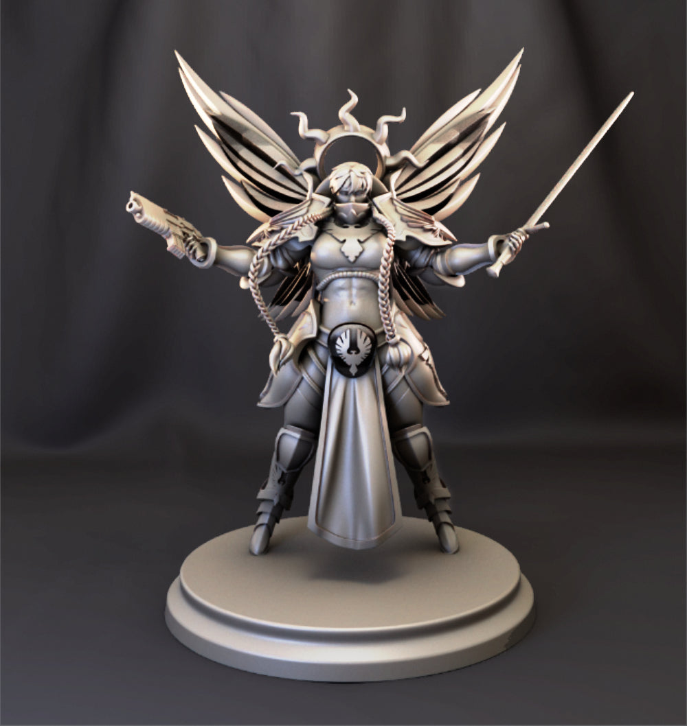 Broken Sword - Sisters of War - Swift Devotee - 75mm Pin Up/Figure/Model/Diorama