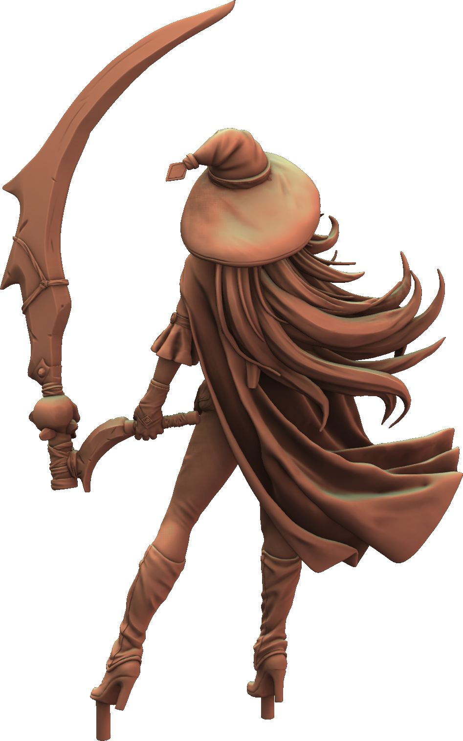 Figurine Emporium - Reaper Vicky - 170mm Pin Up/Figure/Model/Diorama