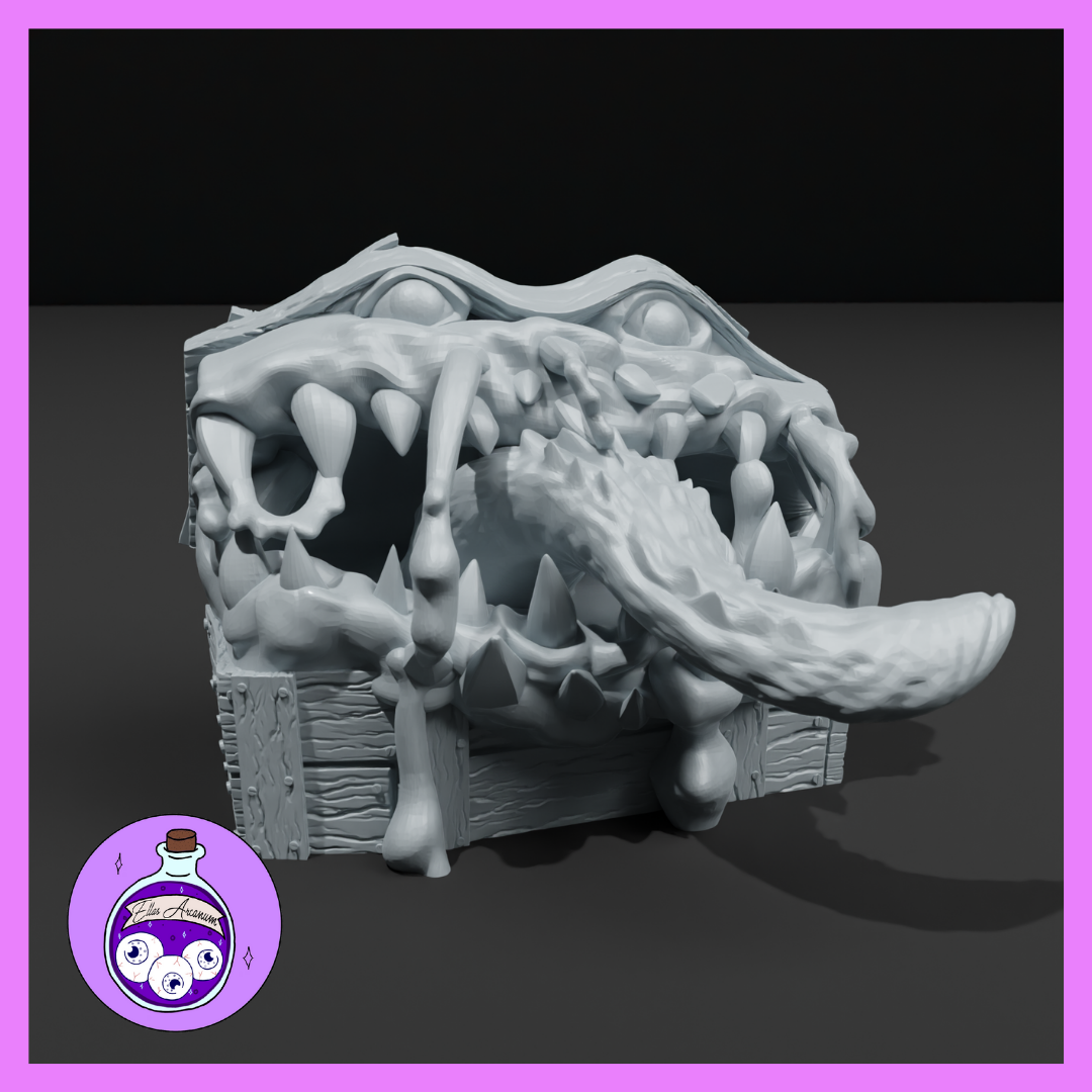 Ella's Arcanum - RPG Essentials #2 - Coffin Mimic - DnD/Pathfinder/TTRPG