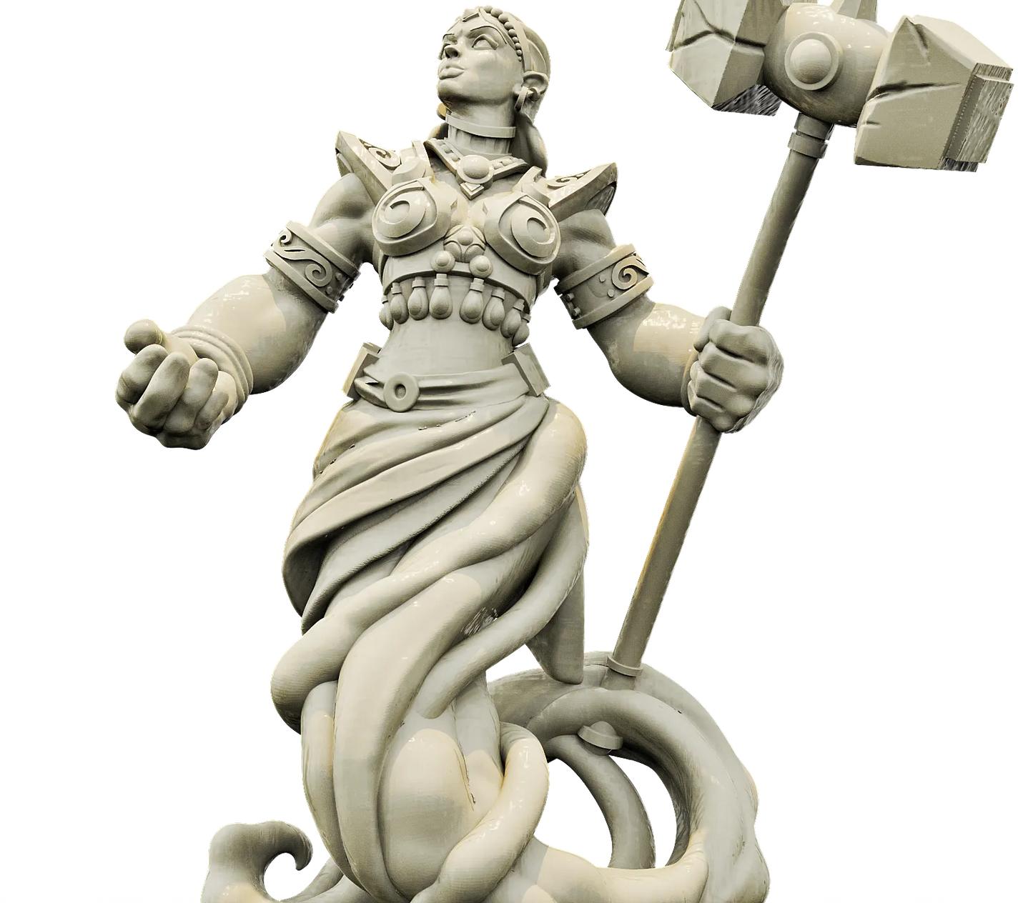 Brayan Nafarrate - Bestiary #4 - Earth Genie/Dao #3 - DnD/TTRPG Figure/Miniature