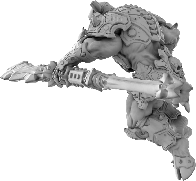 Brayan Nafarrate - Demon Troop #2 - DnD/TTRPG Figure/Miniature