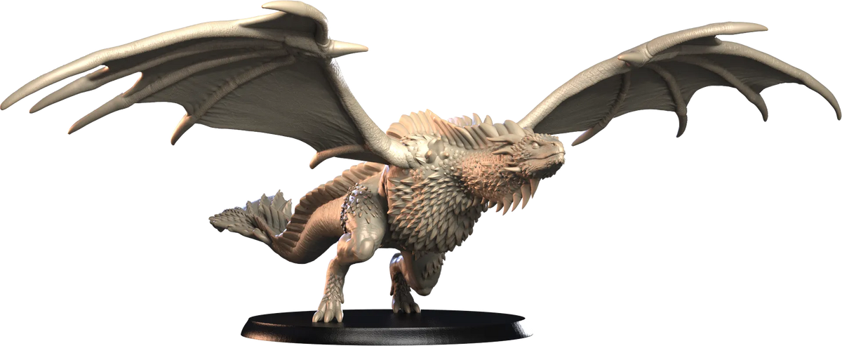 3D IPStudios - Dragons Worlds #2 - Drogoth - DnD/TTRPG Figure/Miniature
