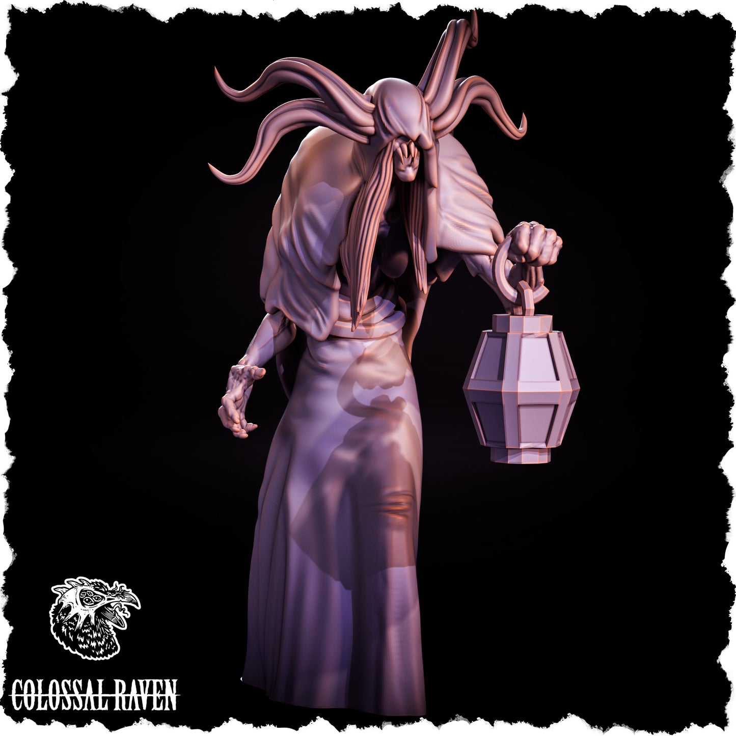 Colossal Raven - Demon #1 - DnD/Pathfinder/TTRPG Figure