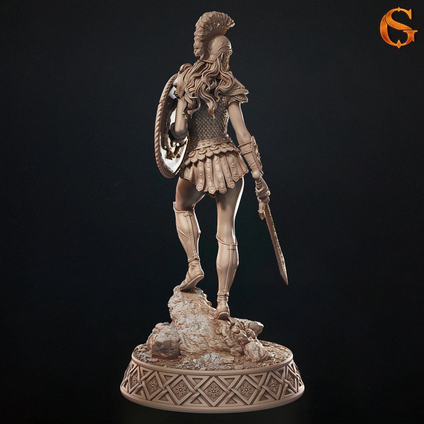 Solgoodcreations - Hoplite Dianolytta - 75/140mm Pin Up/Figure/Model/Diorama