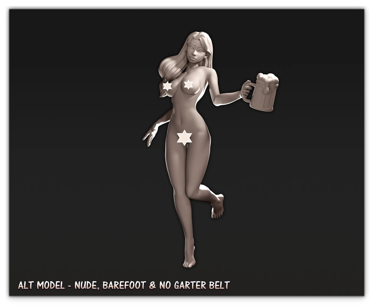 Doki3D - Ostara - 75mm Pin Up/Figure/Model/Diorama