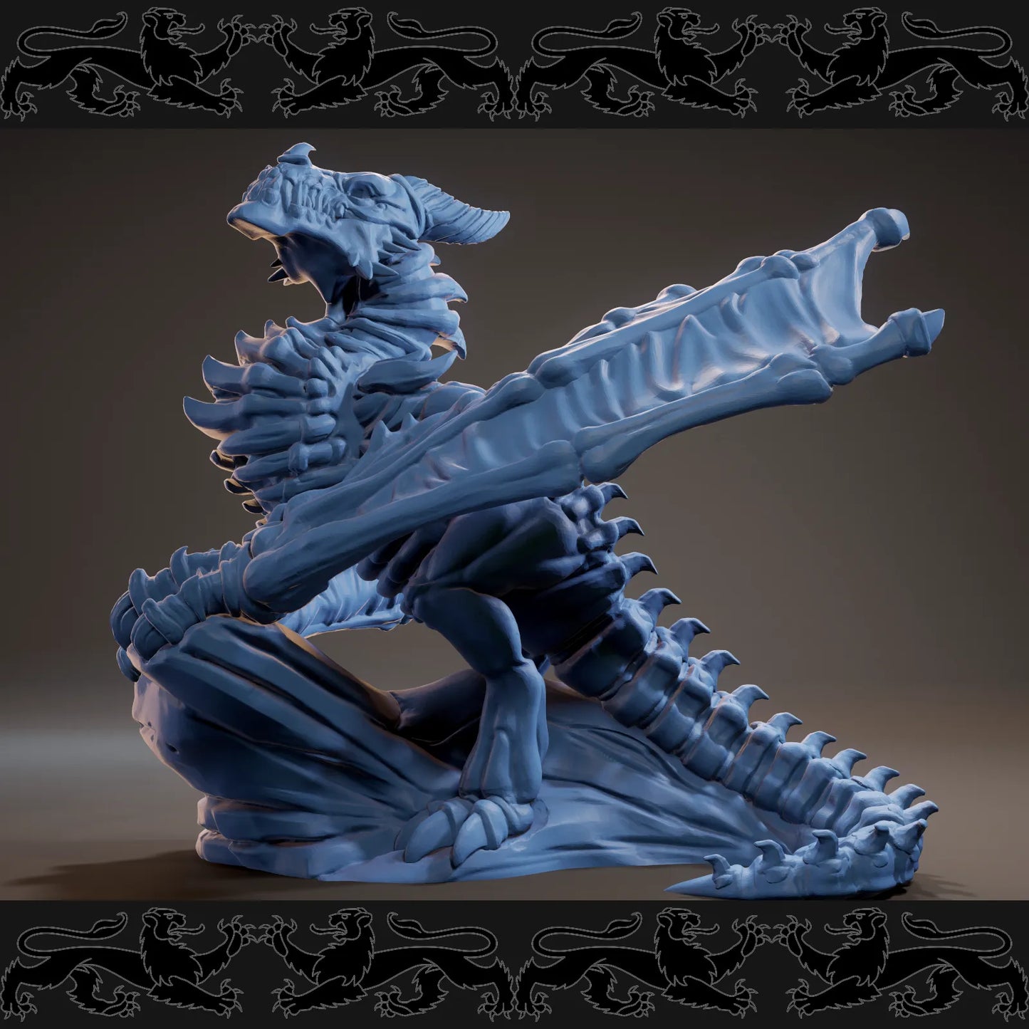 Brayan Nafarrate - Bestiary #3 - Dracolich - DnD/TTRPG Figure/Miniature