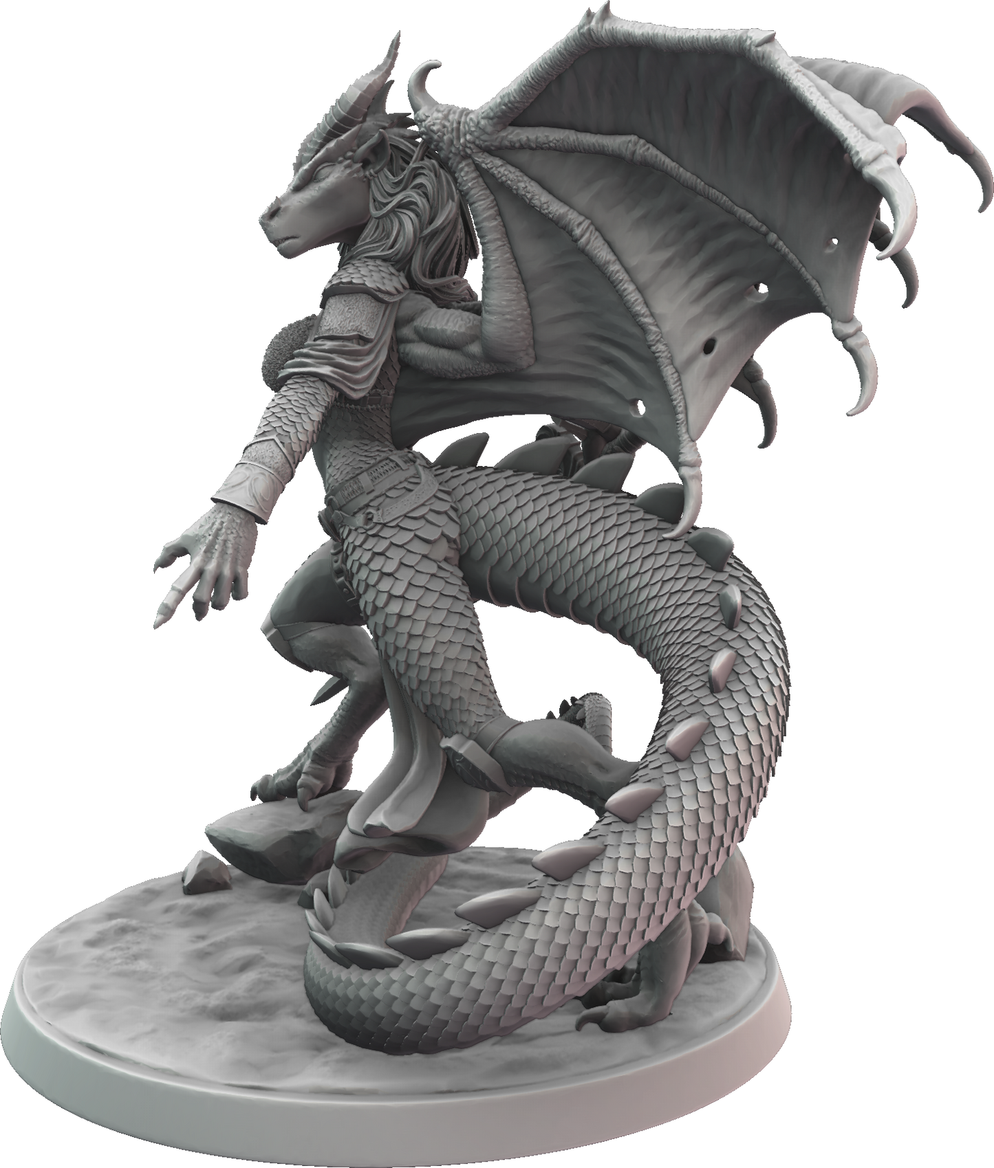 Cosmondo - Savage Souls - Drakira Flameheart - 75/120mm Pin Up/Figure/Model/Diorama
