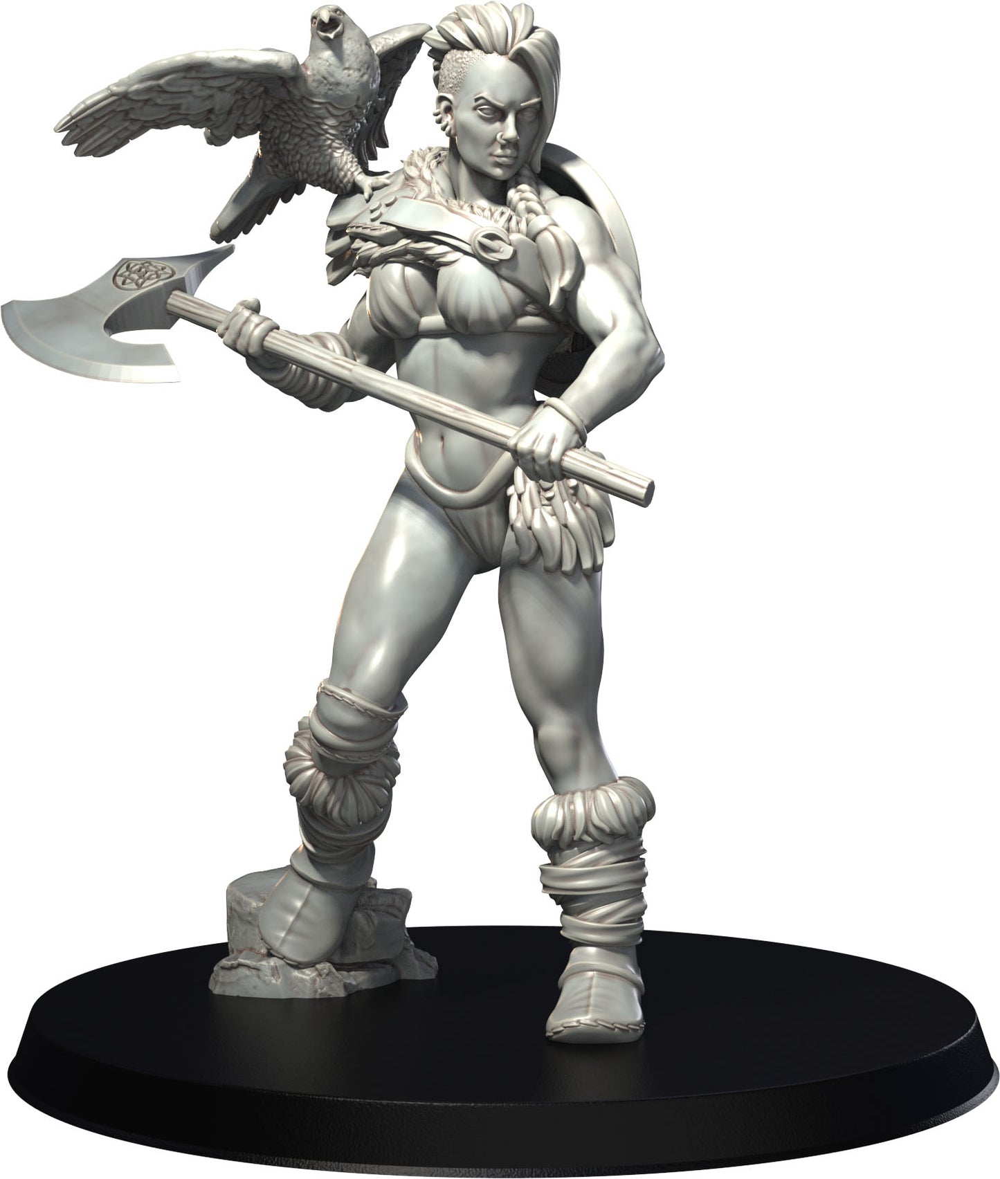 3D IPStudios - Female Warriors #1 - Eira - Pin Up/Figure/Model/Diorama - Helios3DPrinting
