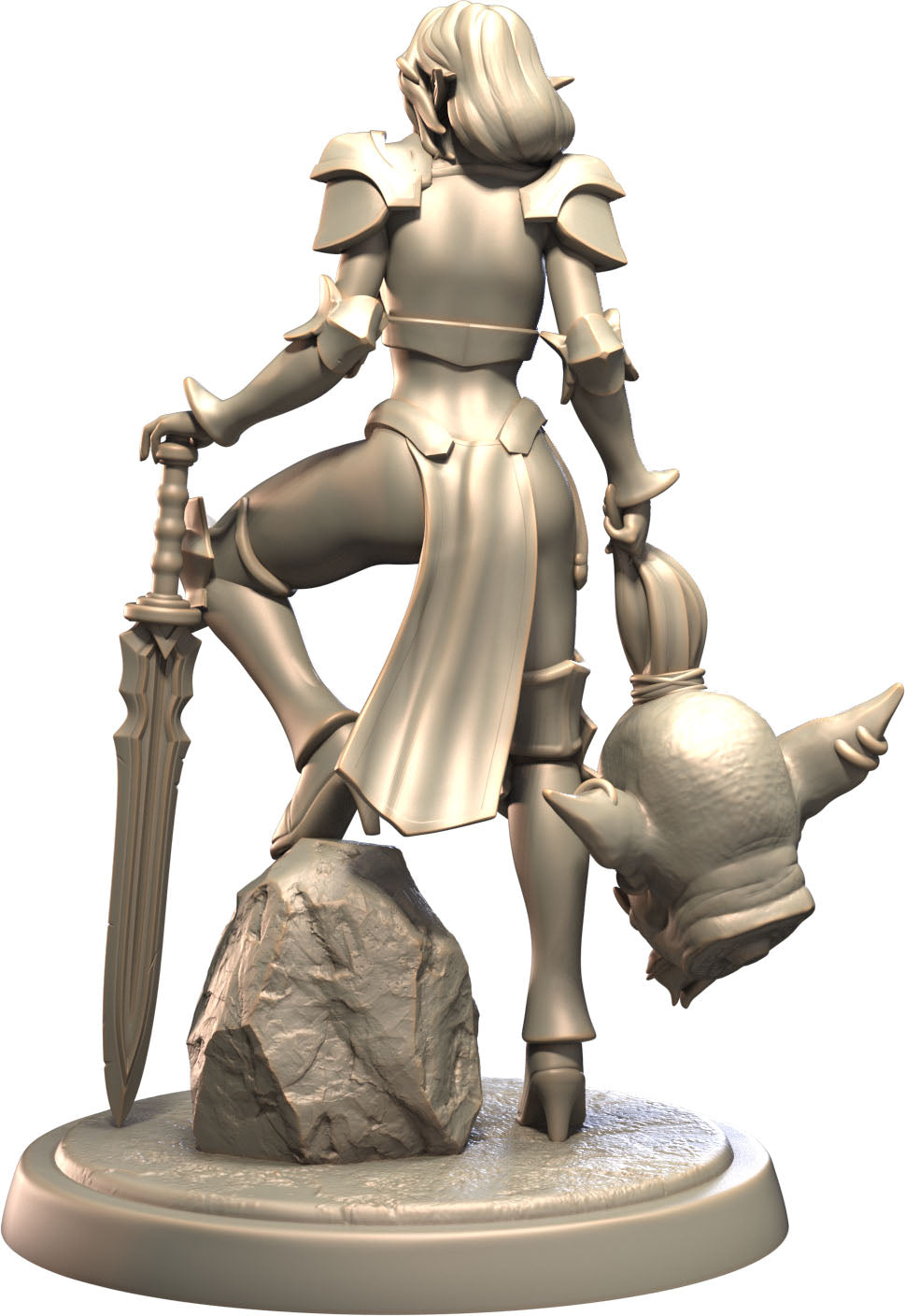 3D IPStudios - Elf Warriors - Eldariel - Pin Up/Figure/Model/Diorama - Helios3DPrinting