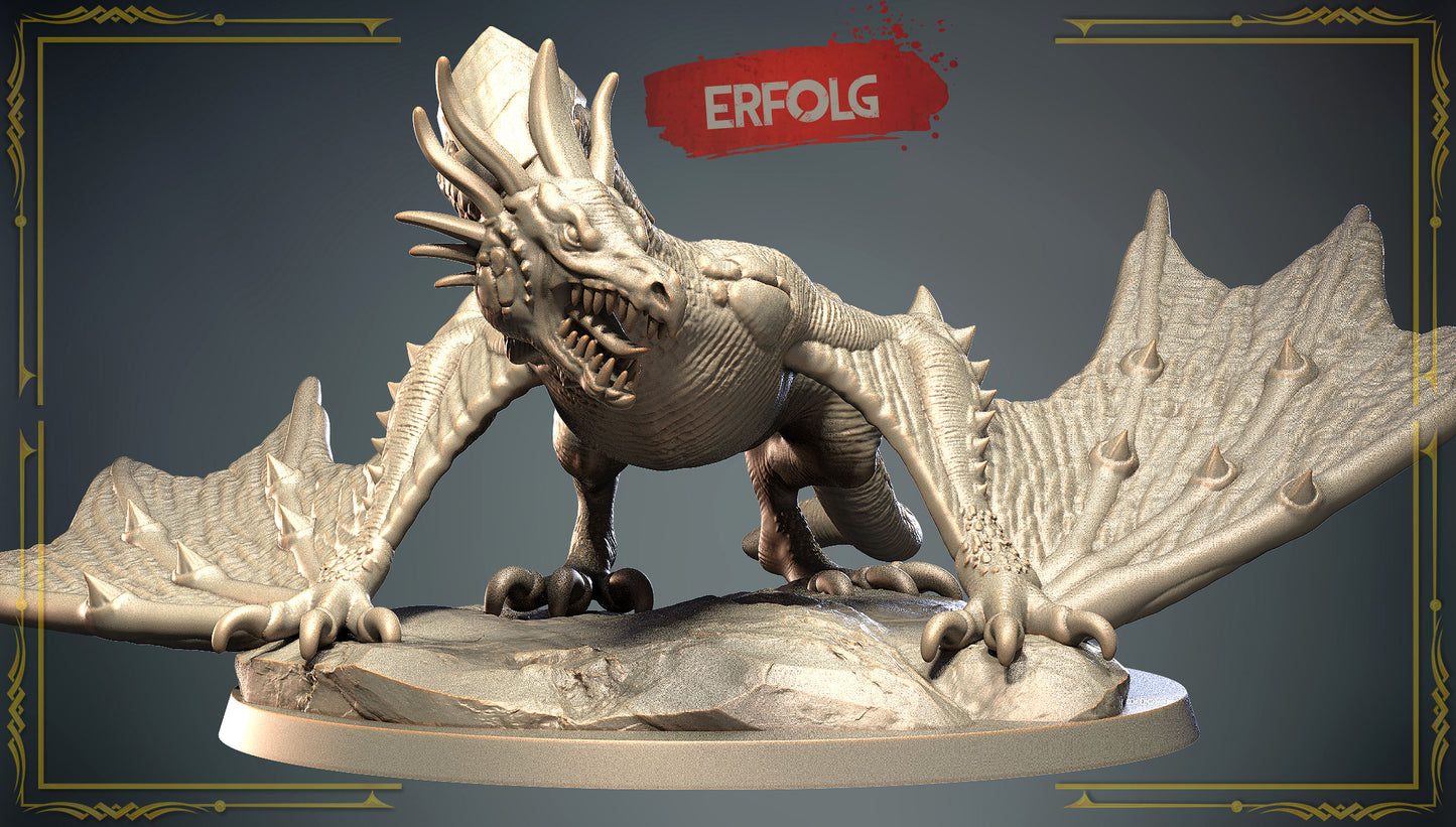3D IPStudios - Dragons Worlds #1 - Erfolg - DnD/TTRPG Figure/Miniature - Helios3DPrinting