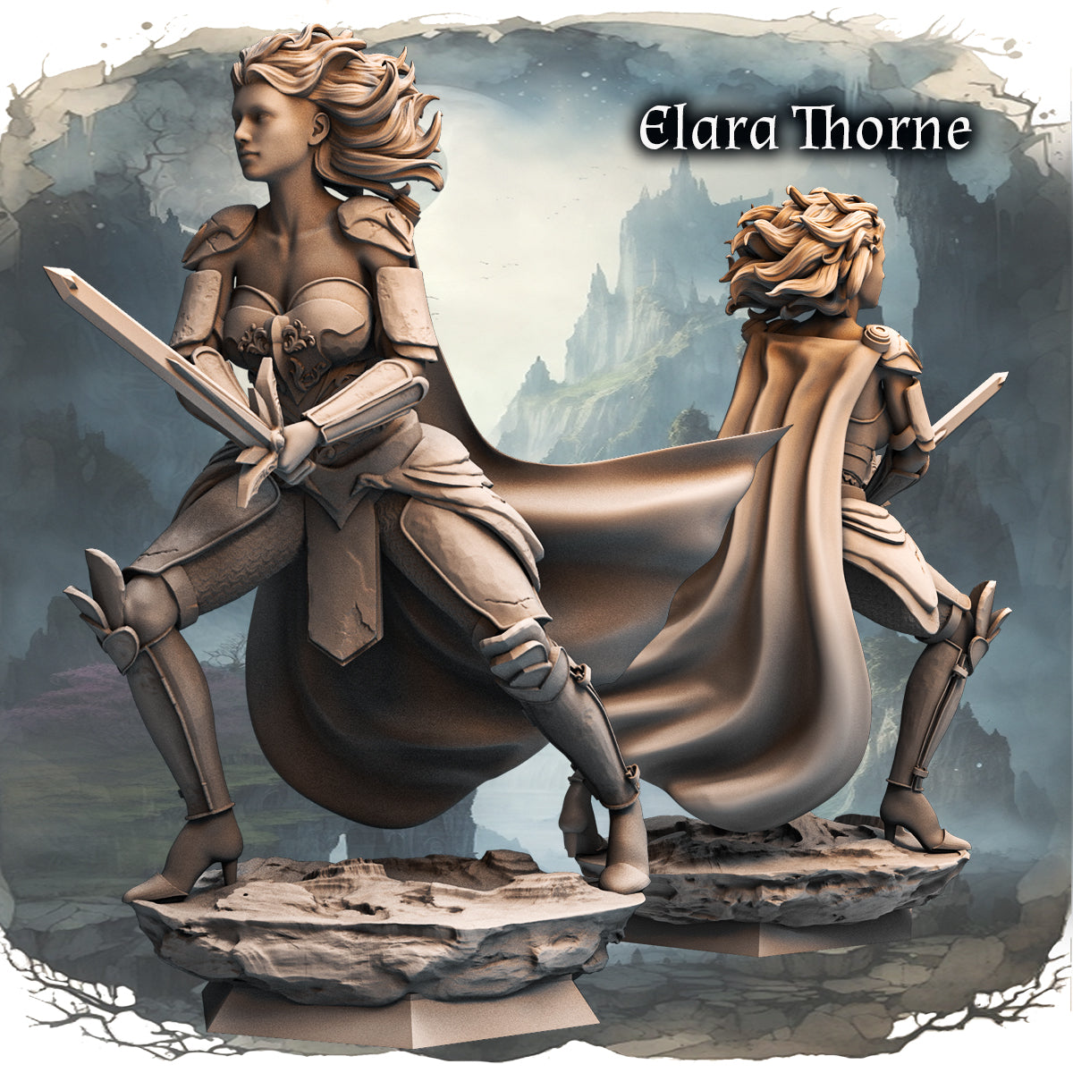 Haito - Legendary Heros 2 - Elara Thorne - 180mm Pin Up/Figure/Model/Diorama