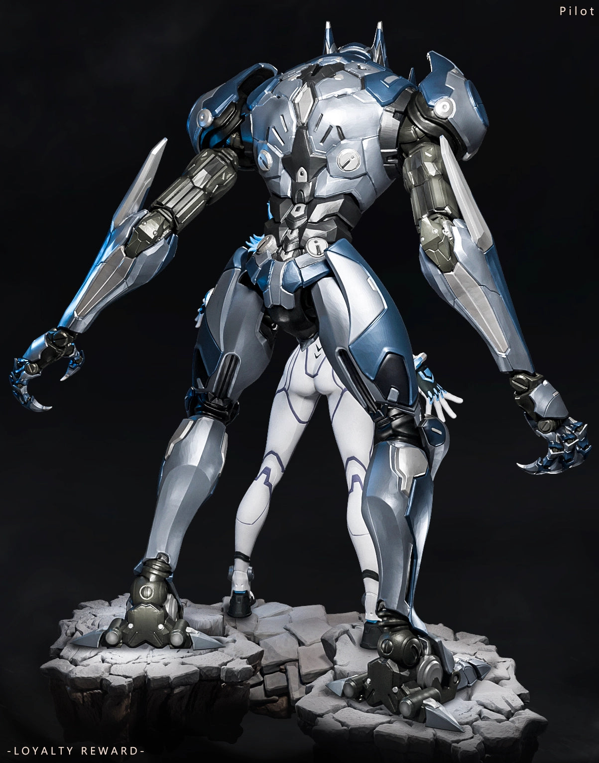 Luis Donaldo Meza - Future Warrior #3.4 - 80mm Pin Up/Figure/Model/Diorama